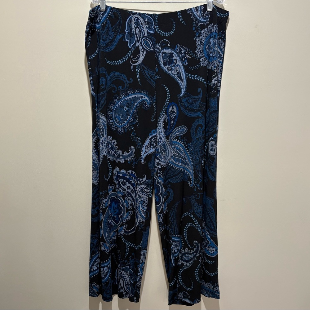 Susan Graver Liquid Knit Elastic Waist Pants